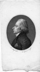 Portrait gravé